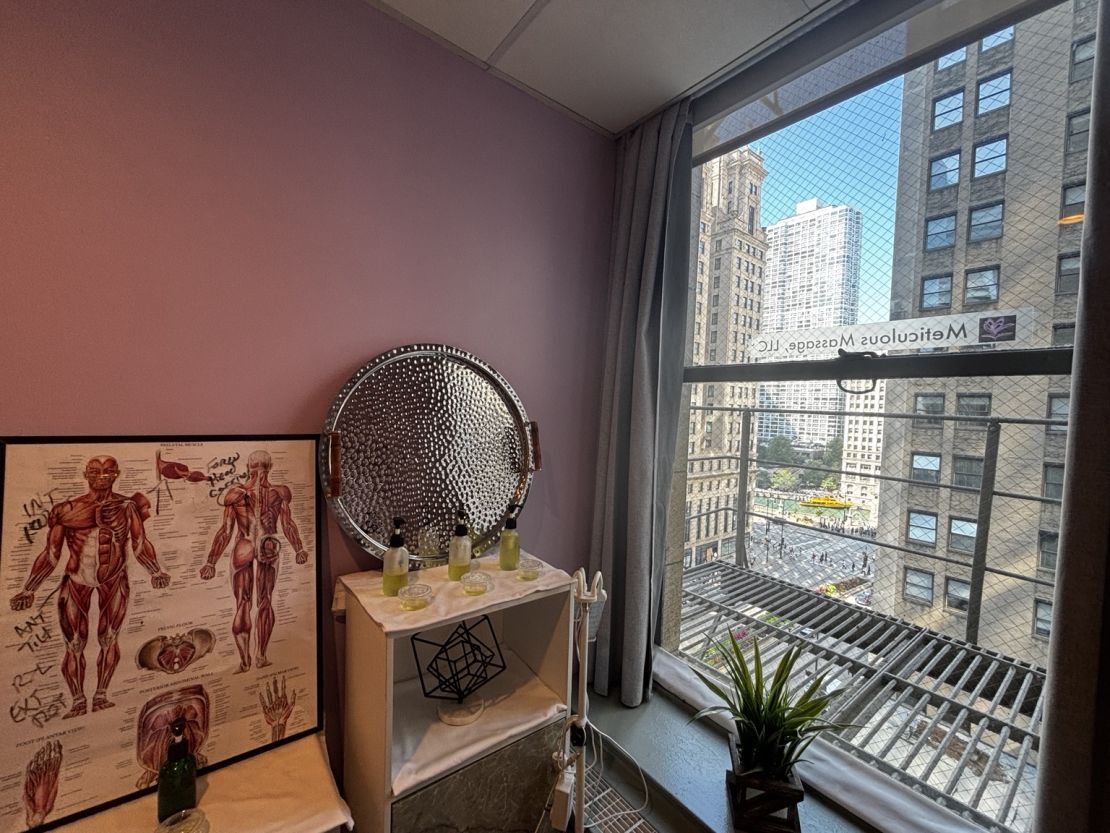 Anatomy and studio detail at Meticulous Massage